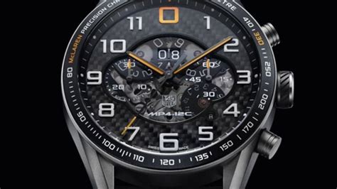 TAG Heuer makes a watch worthy of the McLaren MP4